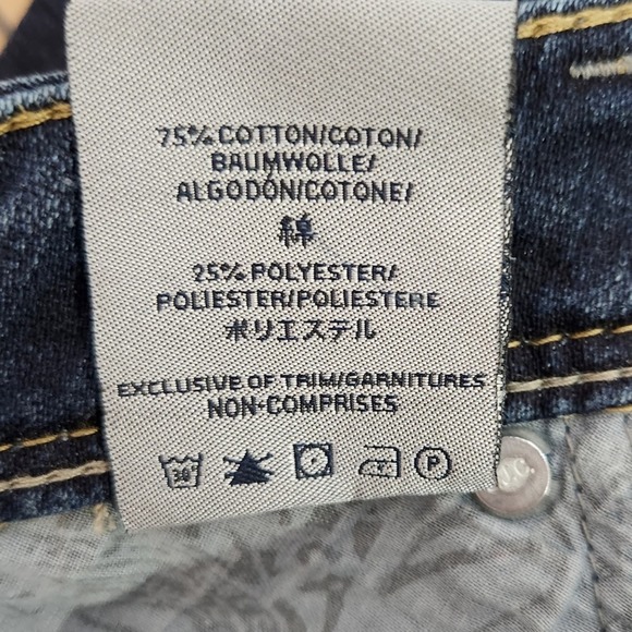 Silver Lola 17" Boot Cut Dark Wash Jeans Size 31 W x 32 L Women's - Picture 8 of 8